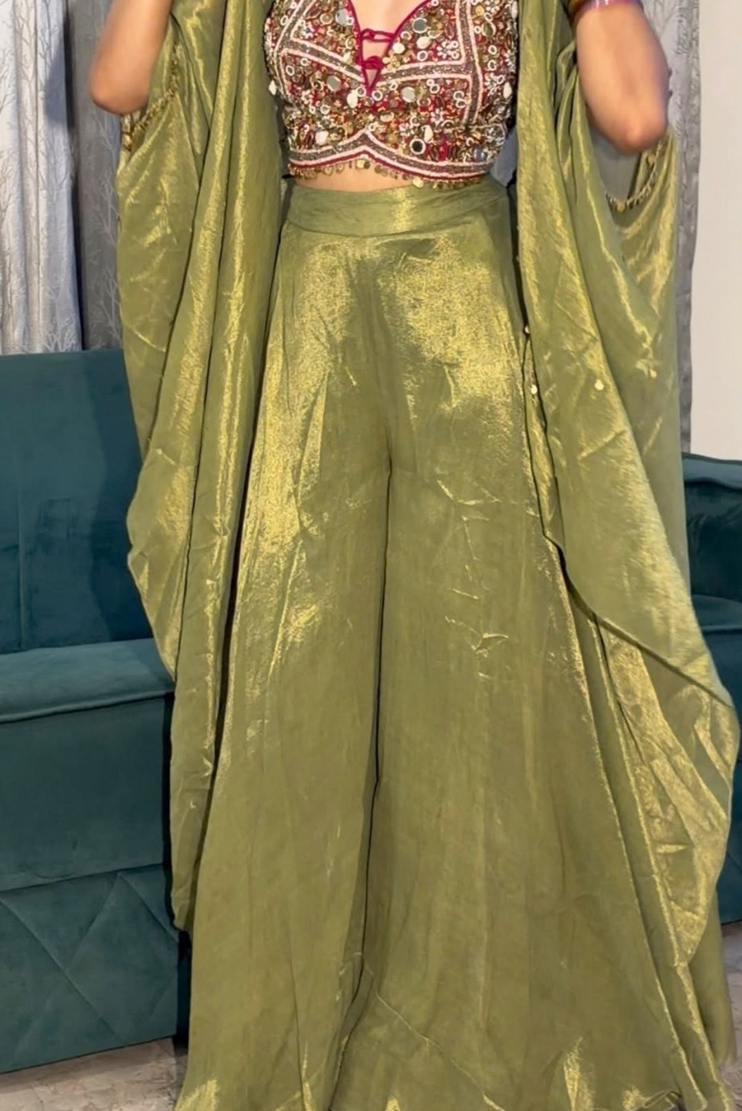 Olive Green 3 piece Fit